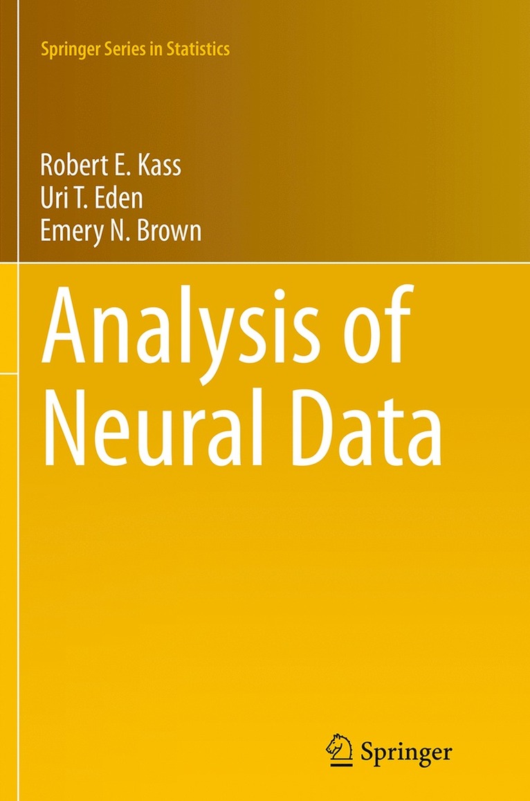 Analysis of Neural Data 1