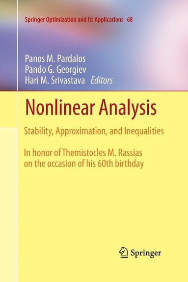 bokomslag Nonlinear Analysis