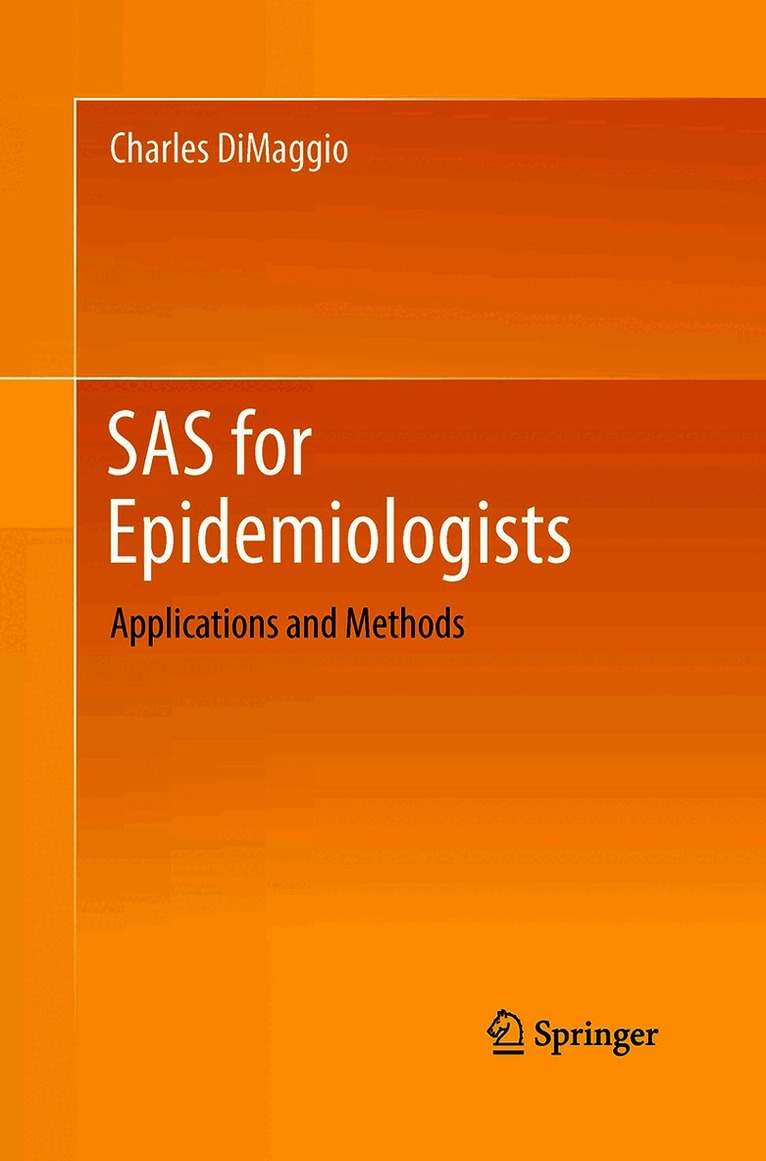 Charles DiMaggio, Charles Dimaggio - SAS for Epidemiologists, Häftad