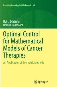 bokomslag Optimal Control for Mathematical Models of Cancer Therapies