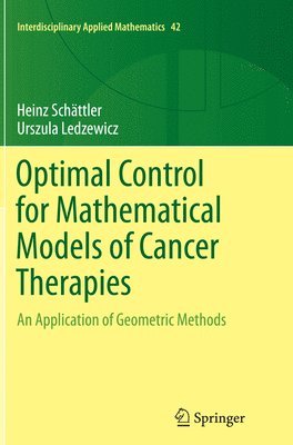 bokomslag Optimal Control for Mathematical Models of Cancer Therapies