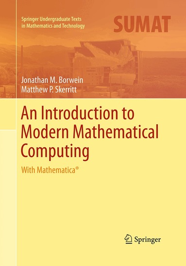 Jonathan M. Borwein, Matthew P. Skerritt - Introduction to Modern Mathematical Computing, Häftad