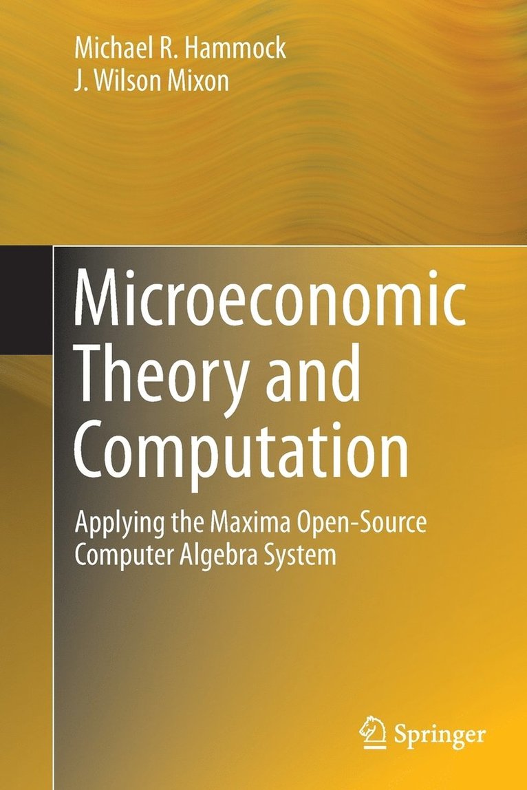 Microeconomic Theory and Computation 1