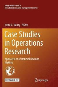 bokomslag Case Studies in Operations Research