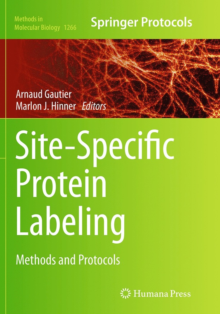 Arnaud Gautier, Marlon J. Hinner - Site-Specific Protein Labeling, Häftad