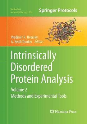 bokomslag Intrinsically Disordered Protein Analysis