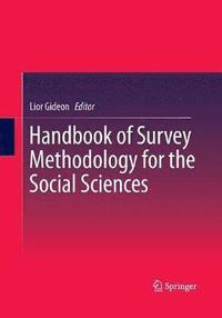 bokomslag Handbook of Survey Methodology for the Social Sciences