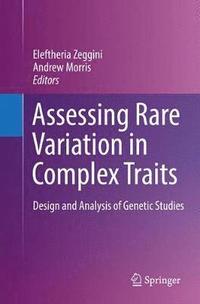 bokomslag Assessing Rare Variation in Complex Traits