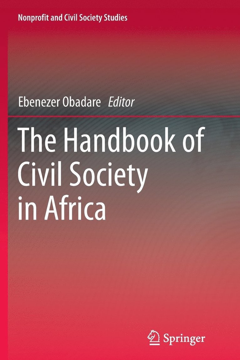Ebenezer Obadare - Handbook of Civil Society in Africa, Häftad