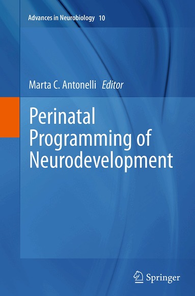 Marta C. Antonelli - Perinatal Programming of Neurodevelopment, Häftad