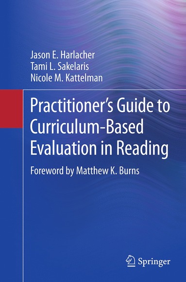 bokomslag Practitioner's Guide to Curriculum-Based Evaluation in Reading