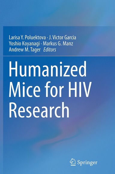 bokomslag Humanized Mice for HIV Research