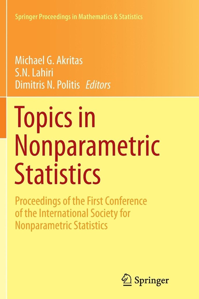 Topics in Nonparametric Statistics 1
