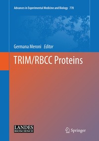 bokomslag TRIM/RBCC Proteins