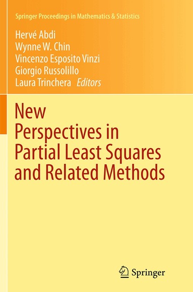 Herve Abdi, Wynne W. Chin, Vincenzo Esposito Vinzi, Giorgio Russolillo, Laura Trinchera - New Perspectives in Partial Least Squares and Related Methods, Häftad