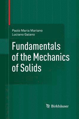 bokomslag Fundamentals of the Mechanics of Solids