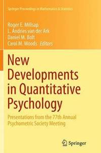bokomslag New Developments in Quantitative Psychology