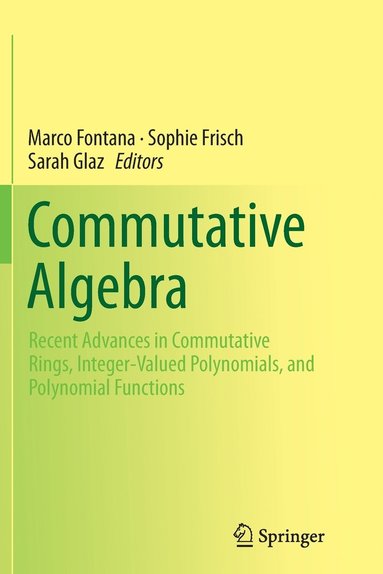 bokomslag Commutative Algebra