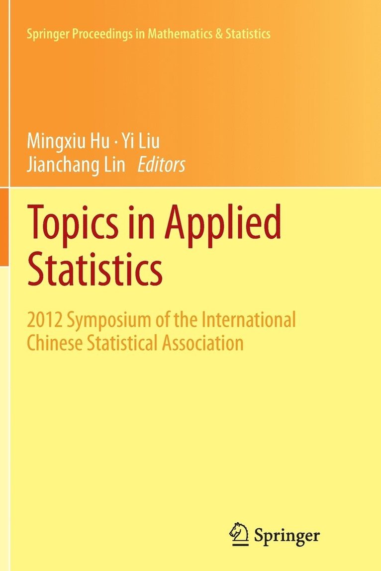 Topics in Applied Statistics 1