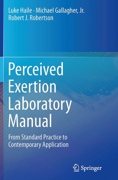 bokomslag Perceived Exertion Laboratory Manual