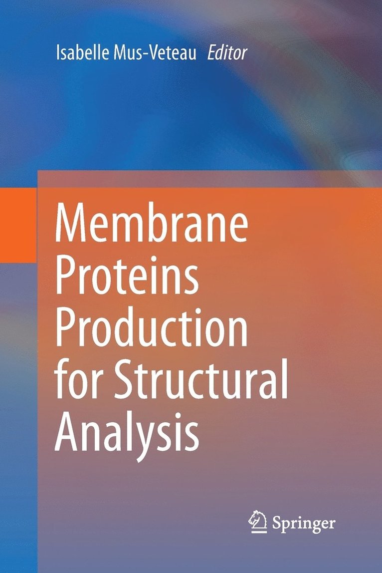 Membrane Proteins Production for Structural Analysis 1