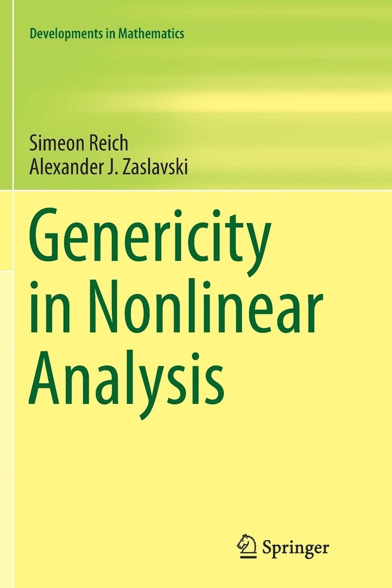 Genericity in Nonlinear Analysis 1