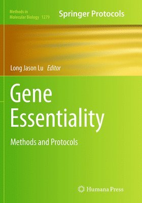 bokomslag Gene Essentiality