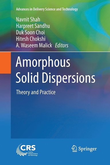 bokomslag Amorphous Solid Dispersions