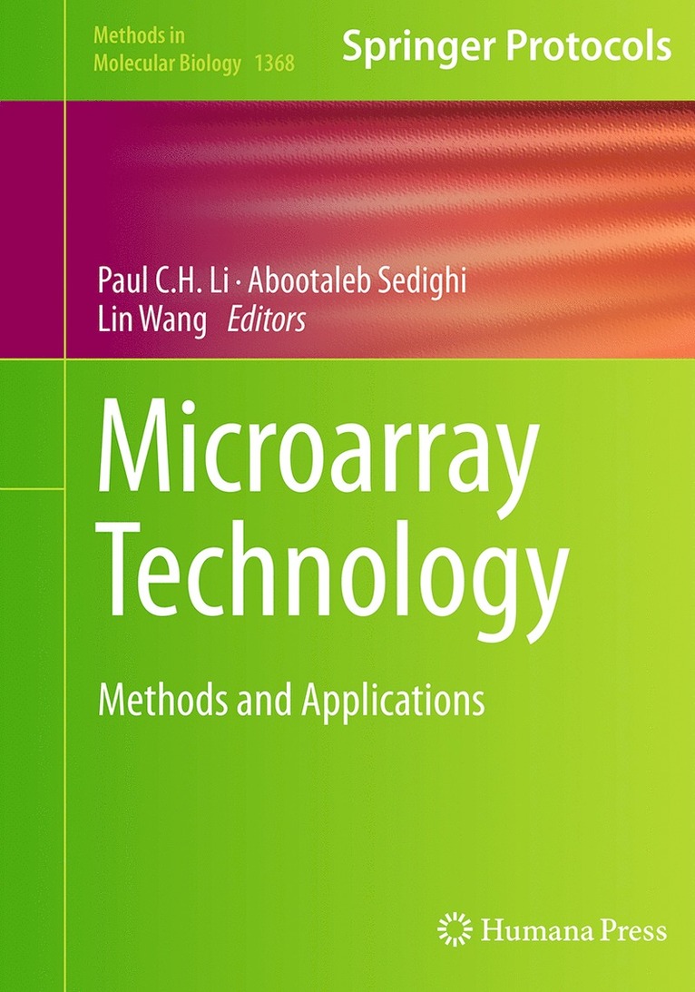 Paul C.H. Li, Abootaleb Sedighi, Lin Wang, Paul C. H. Li - Microarray Technology, Häftad