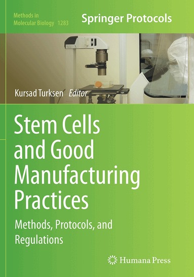 Kursad Turksen - Stem Cells and Good Manufacturing Practices, Häftad