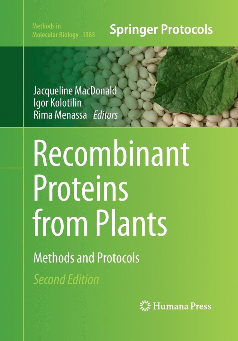 Recombinant Proteins from Plants 1