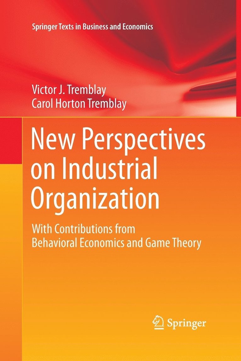 New Perspectives on Industrial Organization 1