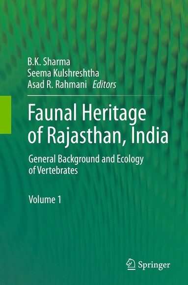 bokomslag Faunal Heritage of Rajasthan, India