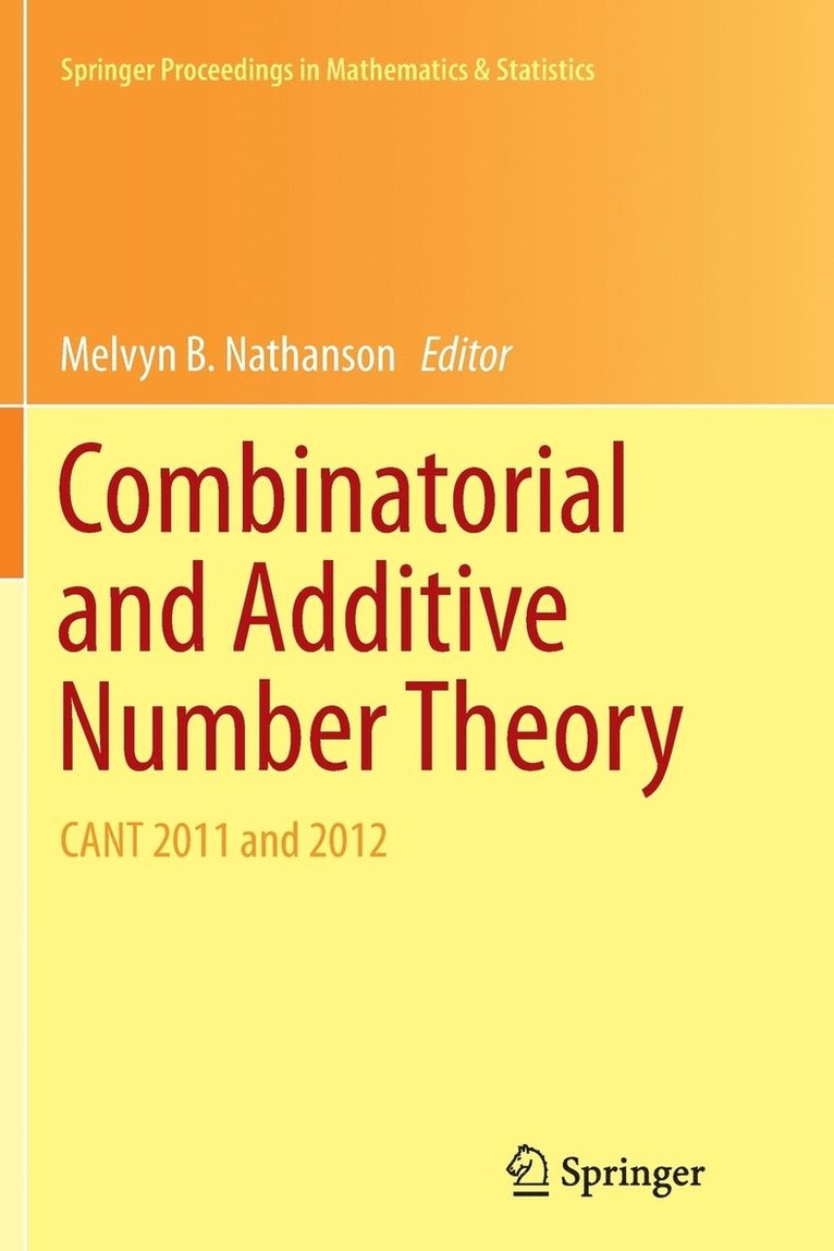 Combinatorial and Additive Number Theory 1