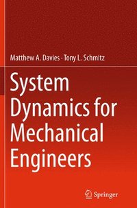 bokomslag System Dynamics for Mechanical Engineers