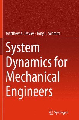 bokomslag System Dynamics for Mechanical Engineers