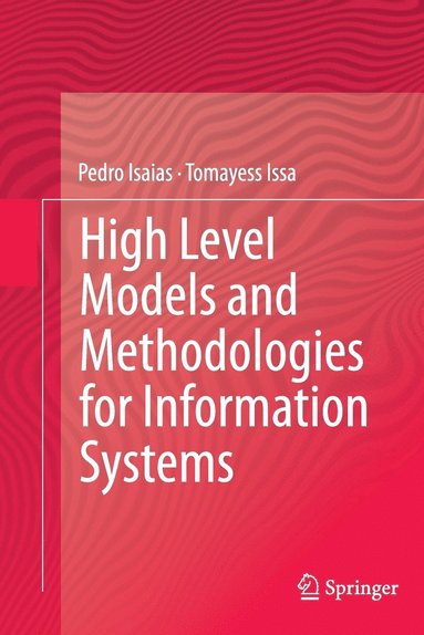 bokomslag High Level Models and Methodologies for Information Systems