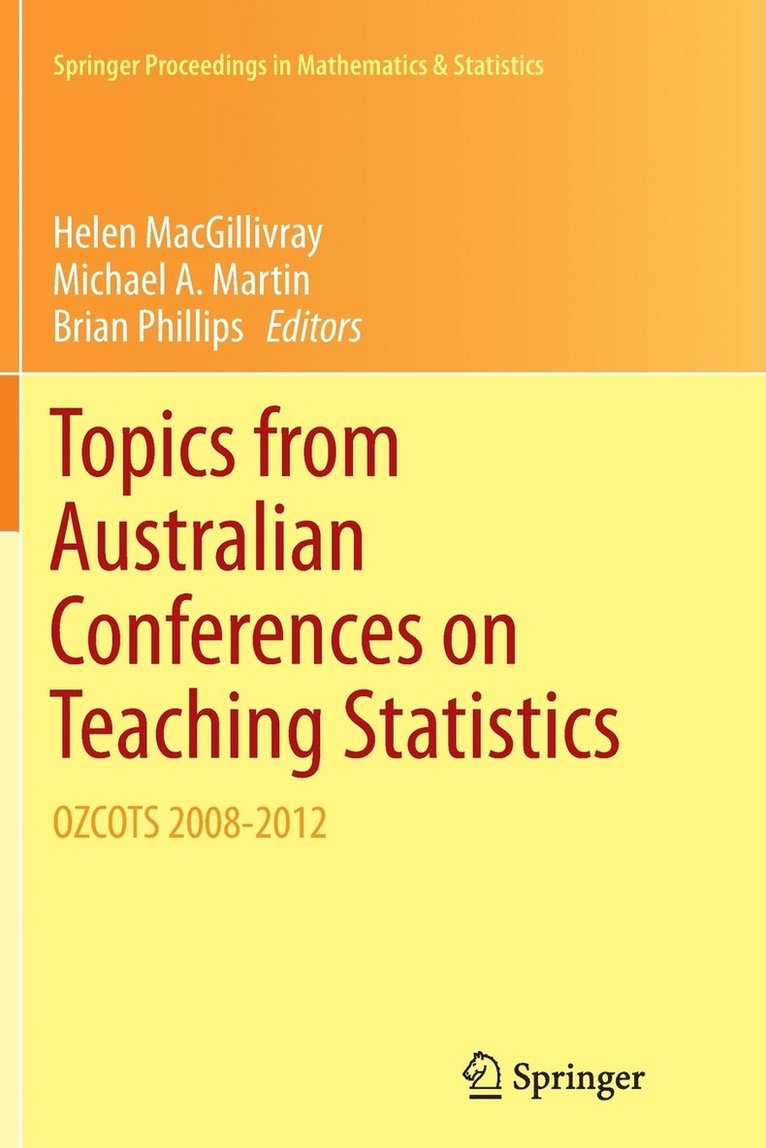Topics from Australian Conferences on Teaching Statistics 1