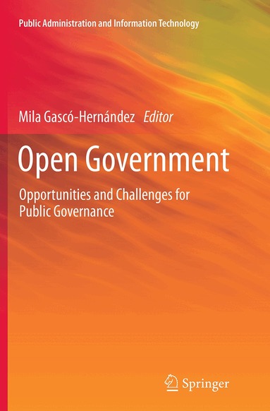 Mila Gascó-Hernández - Open Government, Häftad