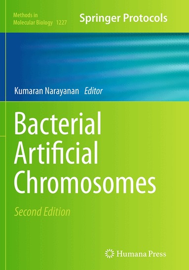 Kumaran Narayanan - Bacterial Artificial Chromosomes, Häftad