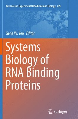 bokomslag Systems Biology of RNA Binding Proteins