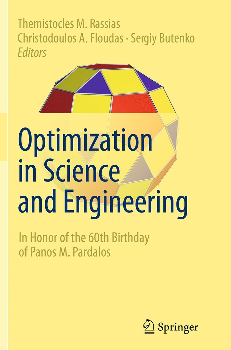 Themistocles M. Rassias, Christodoulos A. Floudas, Sergiy Butenko - Optimization in Science and Engineering, Häftad