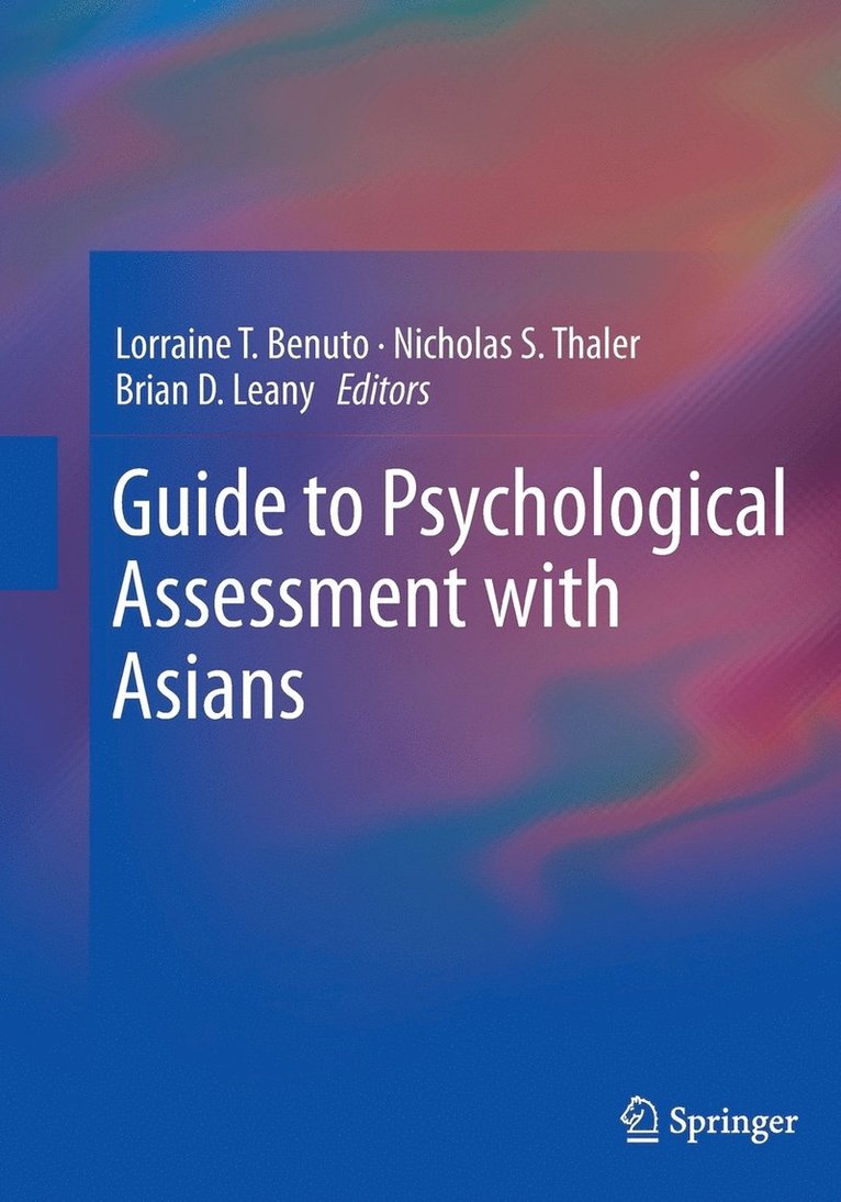 Guide to Psychological Assessment with Asians 1