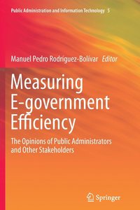bokomslag Measuring E-government Efficiency