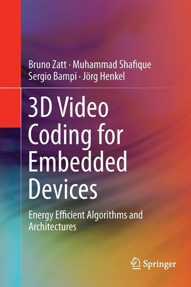 bokomslag 3D Video Coding for Embedded Devices