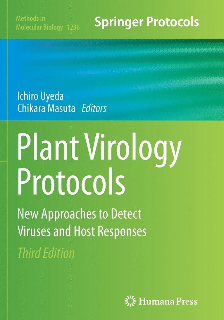 Ichiro Uyeda, Chikara Masuta - Plant Virology Protocols, Häftad