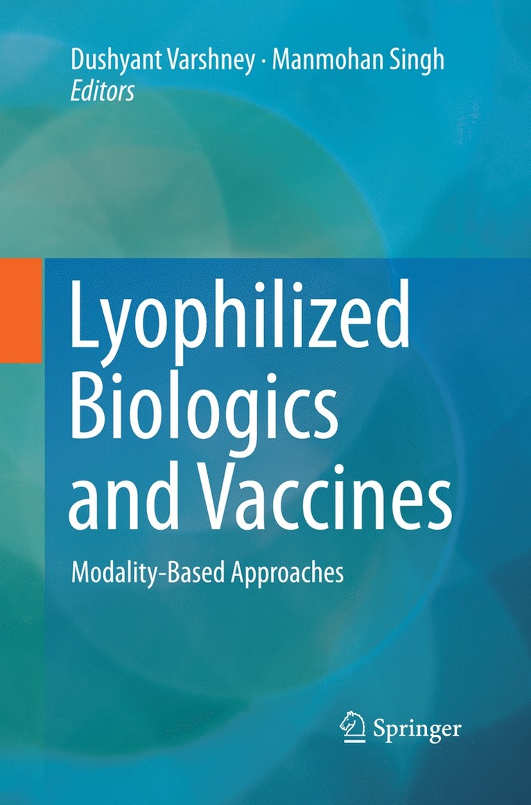 Dushyant Varshney, Manmohan Singh - Lyophilized Biologics and Vaccines, Häftad