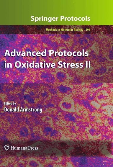 Donald Armstrong - Advanced Protocols in Oxidative Stress II, Häftad