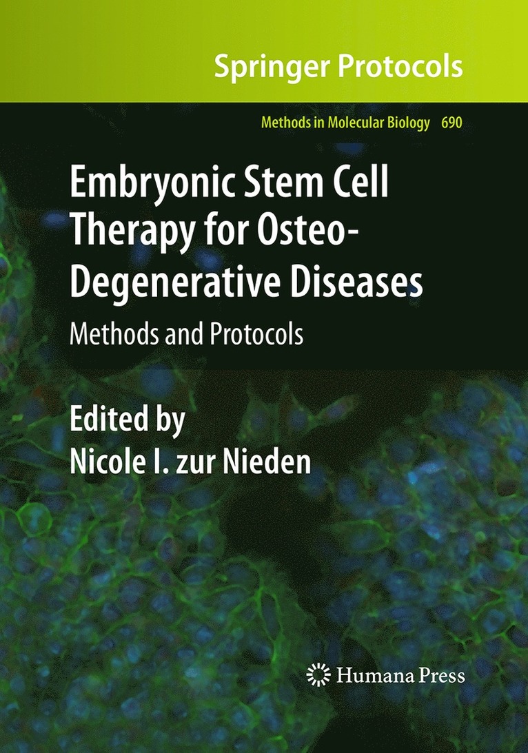 Embryonic Stem Cell Therapy for Osteo-Degenerative Diseases