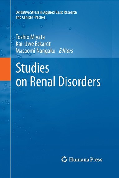 bokomslag Studies on Renal Disorders